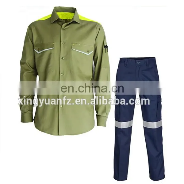 Factory Price EN 11612 Cotton Fire Protection Safety Mining Uniforms Suit photo-3