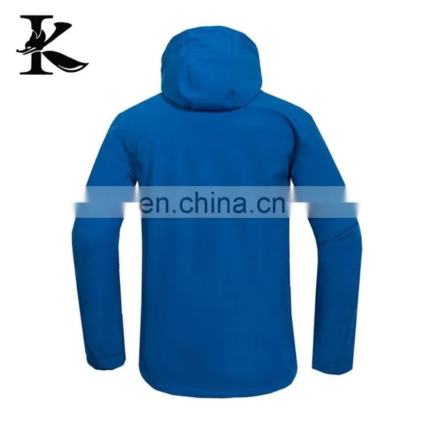 High Quality Waterproof Softshell Jacket for Men Outdoor Printed Clothing photo-6