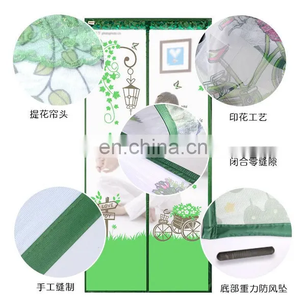 Summer Style Products of Magnetic Window Curtain With LONG Magnets photo-3