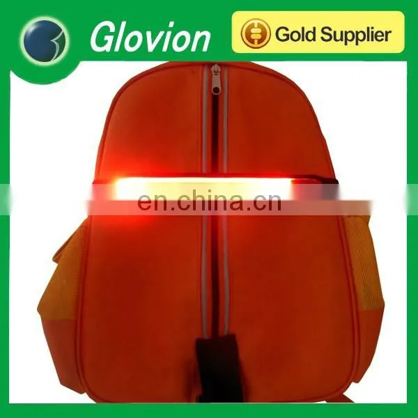 Glovion Backpack Strip With Led Light Flashing Armband Use for Backpack Strip Led Running Bag Strip