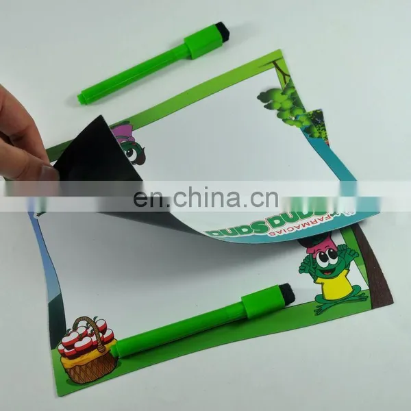 Flexible Erasable Pen Write Board , Fridge Magnetic Board