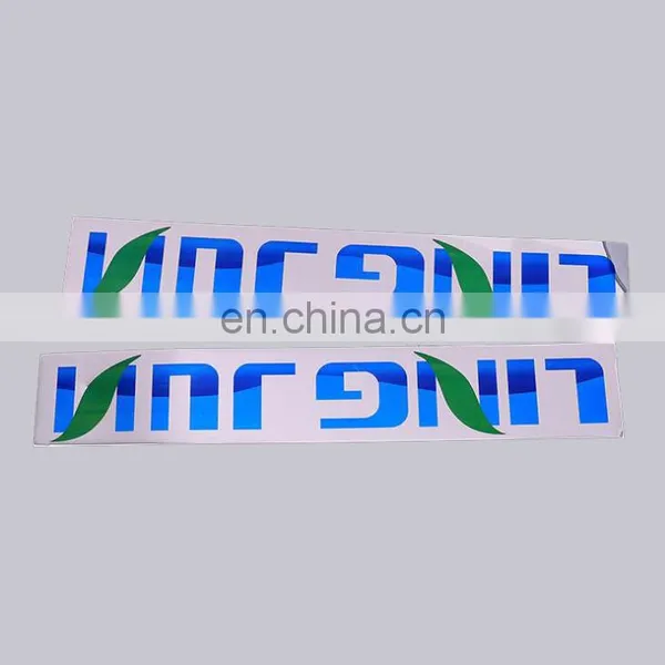 Custom Decorative Reflective Decorative Metal License Plates photo-5