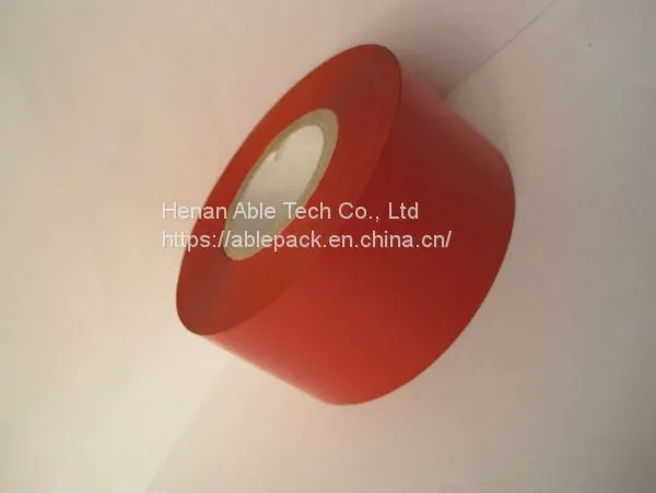 Red Hot Stamping Foil 25x122m for Paper , Plastic to Print the Batch Number photo-5