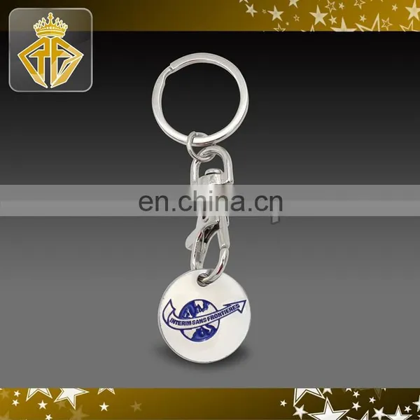 Custom Maxi Soft Enamel Trolly Coin Keychain in Shiny Finishing photo-4
