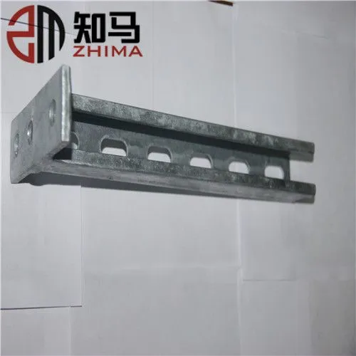 Hot Dip Glavanized Steel Slotted Strut Channel With CE, SGS, UL ( C Channel, Unistrut, Uni Strut Channel) photo-3