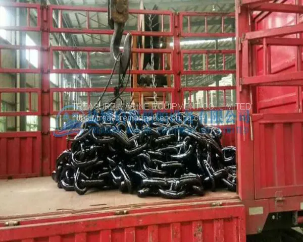 60-90mm Stud Anchor Chains in Warehouse photo-3
