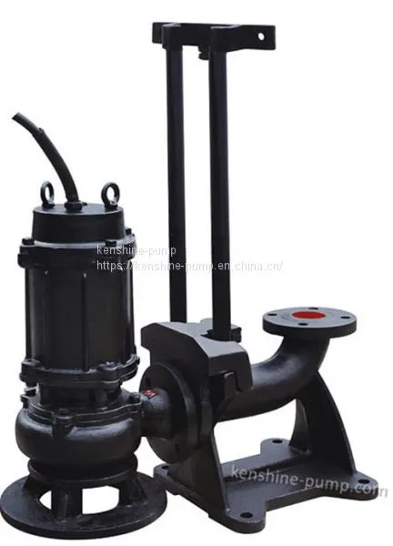 QW Submersible Sewage Pump With Guide Rail Coupling Device photo-2