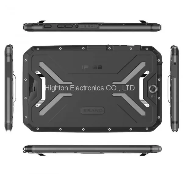 Factory 8 Inch Dustproof Waterproof Tablet With Barcode Scanner Android 9.0 UHF RFID Rugged Mobile Computer photo-3