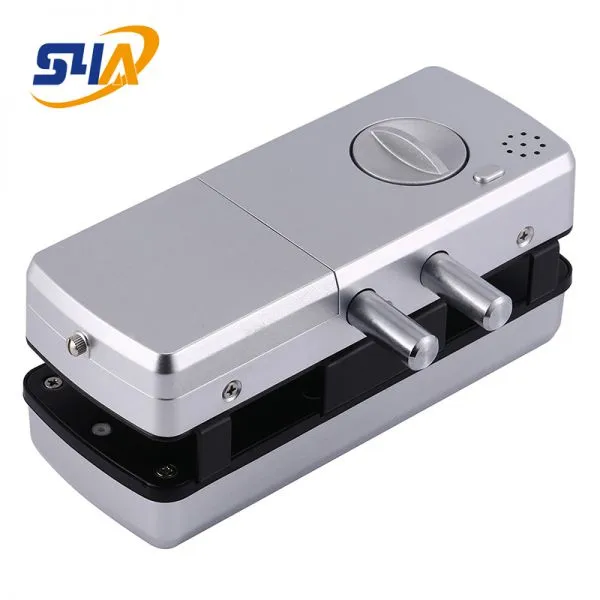 Factory Sell of Metal Fingerprint Access Control Machine Card Swipe Glass Door Password Lock photo-2