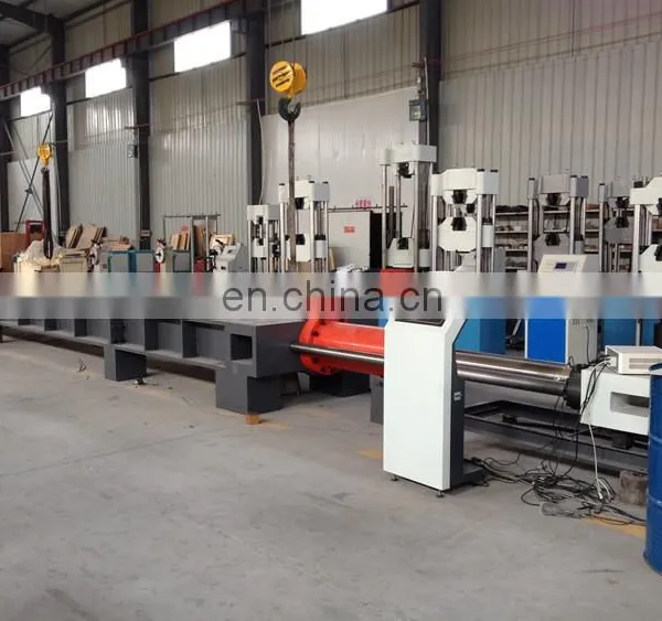 Computer Control 500KN 1000KN Hydraulic Horizontal Tensile Testing Machine Tension Test Bed Wire Rope Tension Test Equipment photo-5
