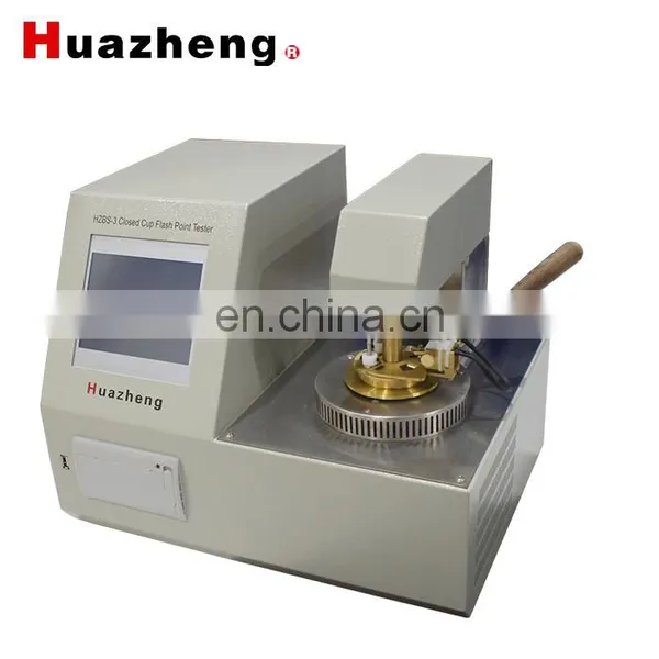 China Supplier Pensky-Martens Closed Cup Astm D93 Flash Point Test Machine Huazheng Flash Point Tester photo-5