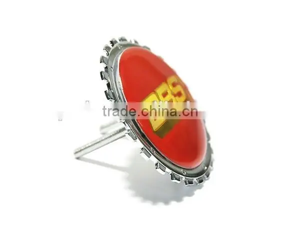 2015 Newest Hot Sale Carbon Fiber BBS Red Grill Logo photo-2