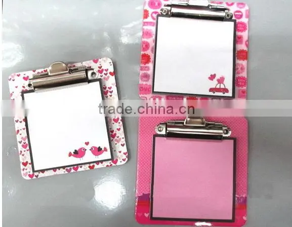 Cheap Custom Magnetic Notepad With Iron Clip photo-2