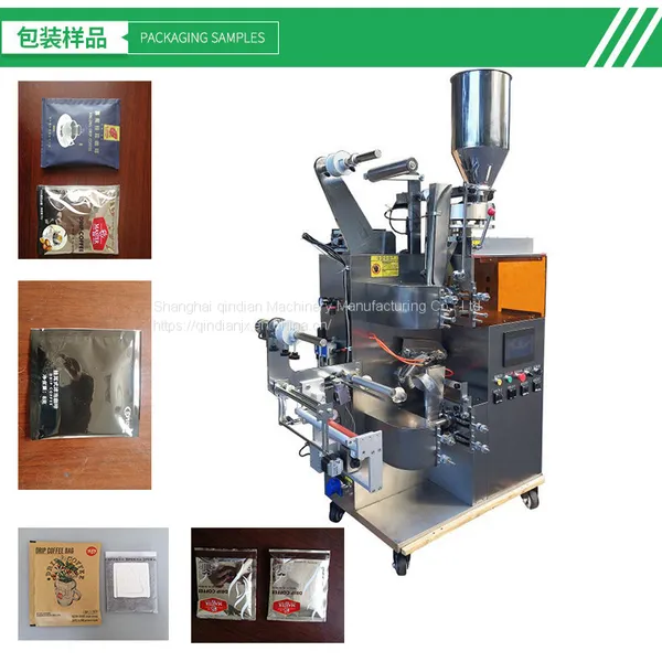 Inner and Outer Bag Ultrasonic Hanging Ear Coffee Packaging Machine photo-2