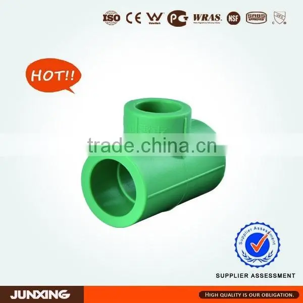 PPR Pipes Fittings Reduced Tee Fittings for Cold and Hot Water photo-3