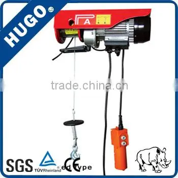 PA Mini Wire Rope Electric Hoist 110v With Remote Control photo-2