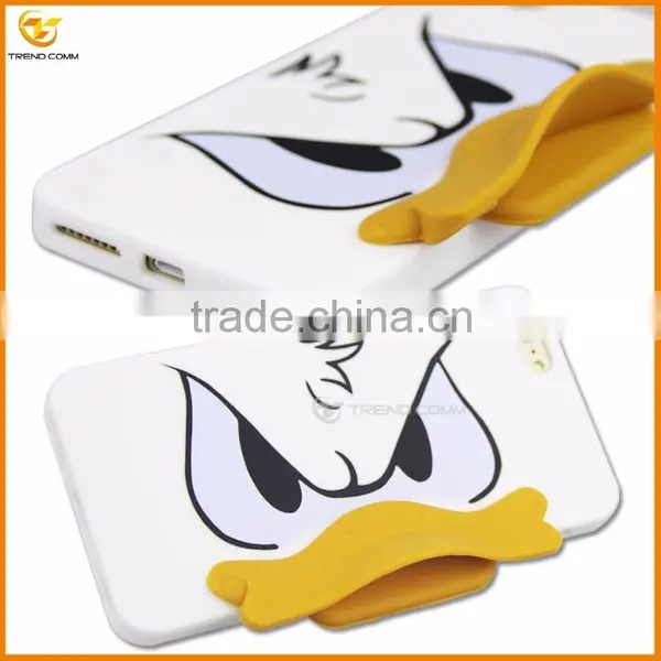 New Products Cute Duck Silicone Case for Iphone 6 photo-3