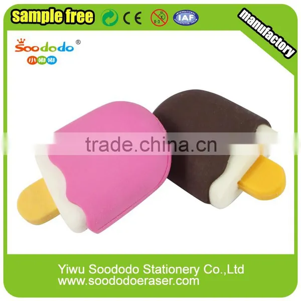 Funny Wholesale 3D Food Egg Haped Puzzle Rubber Eraser photo-3