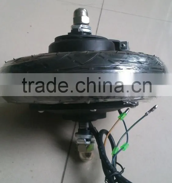 8 Inch Brushless Gearless Electric Scooter Motor Hub Motor Brushless Hub Motor Gearless Hub With Braking Device photo-5