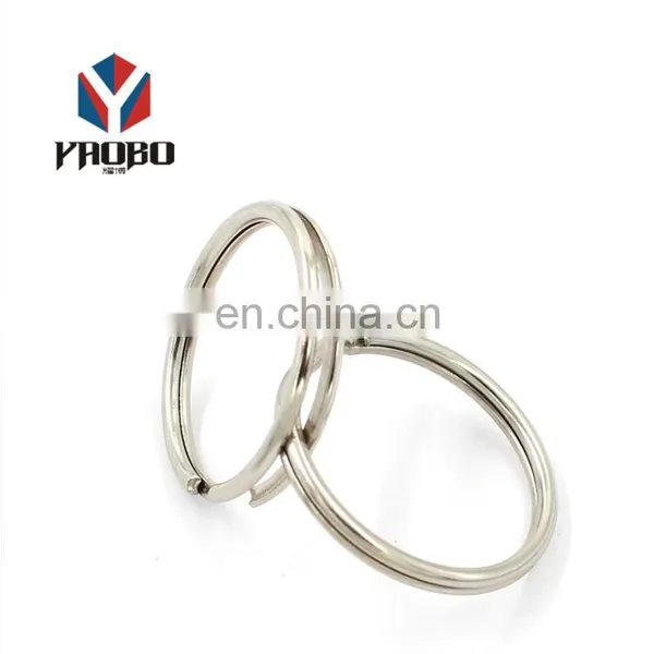 Hot Sell Customize Metal High Quality Key Split Ring Black photo-5
