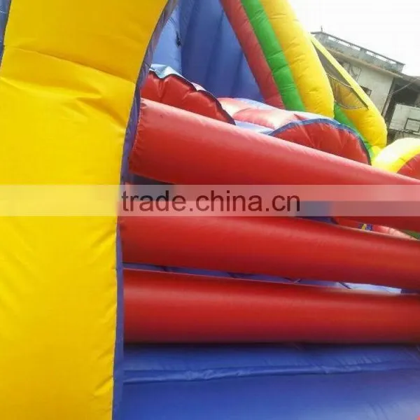 2015 Gaint PVC Trapualin Inflatable Water Slides ,inflatable Land Slider for Sale photo-6
