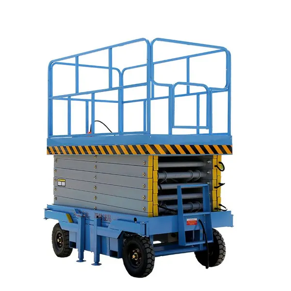 CE APPROVED 4-18 METER ELECTRIC SCISSOR LIFTERS photo-3