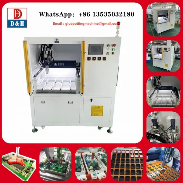 CNC 3 Axis 2K AB Glue Potting Silicone Epoxy Resin Glue Dispenser Automatic Machine