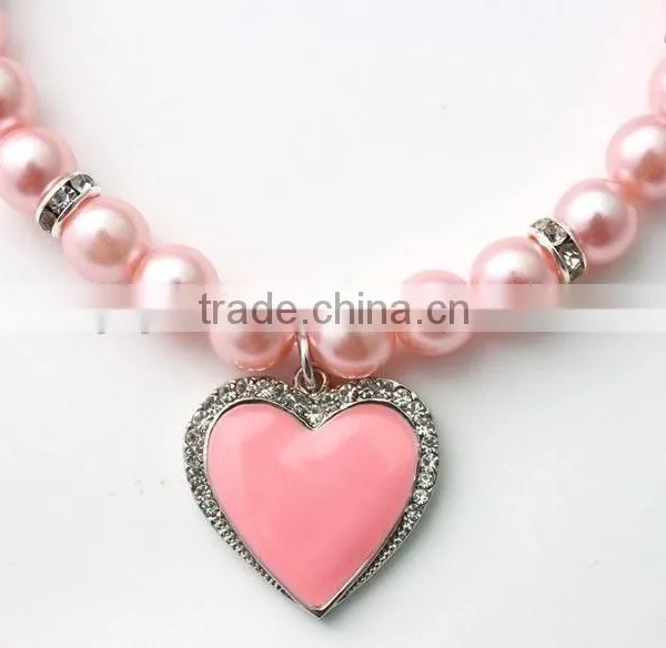 Customized Pearl Charms Pet Necklace Jewelry in Shenzhen photo-5