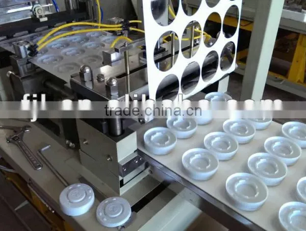FJL-400A PS/PET/PVC Lids Making Machine photo-2