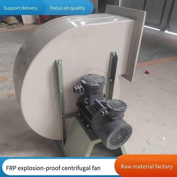 7000 Air Volume Frp Centrifugal Fan, 7.5kw/380v, Anti-corrosion Centrifugal Induced Draft Fan f4 - 72 photo-5