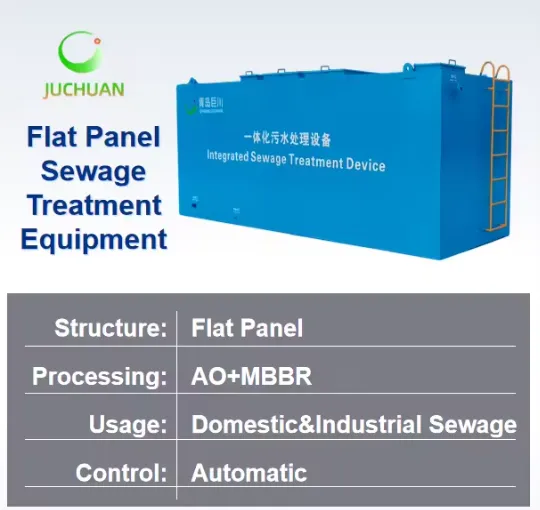 Mobile PLC Automatic Wastewater Treatment System (Equipped With Pumps and Motors) photo-2