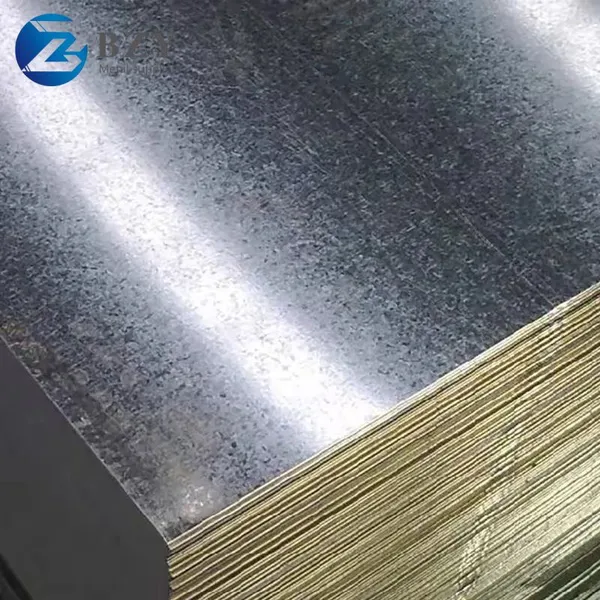 Factory Wholesale Doors Electro Galvanized Steel Sheet Gi Sheet Iron Roofing Metal Galvanized Steel Sheet photo-4