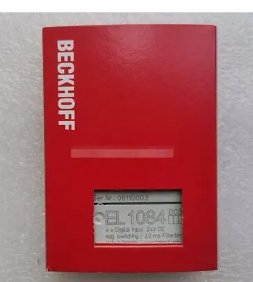 Beckhoff EL1084 EtherCAT Терминал 4-канальный цифровой вход 24 В постоянного тока