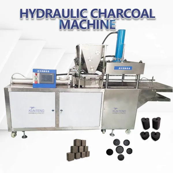Industrial Hydraulic Briquette Machine for BBQ Charcoal Coconut Shell Powder Making Processing Line EPC