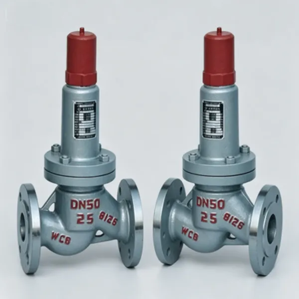 In-Ship Boiler Safety Valve, Marine Grade Cast Steel, Flanged, For Steam Boiler Systems