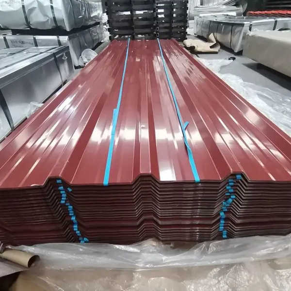 RAL Standard Color Coated Corrugated Steel Plate, Hot Dip Galvanized, 30-275g/m² Zinc, Bulk Order photo-5