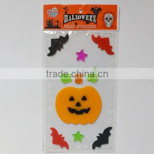Funny Halloween Decoration Jelly Gel Window Sticker photo-2