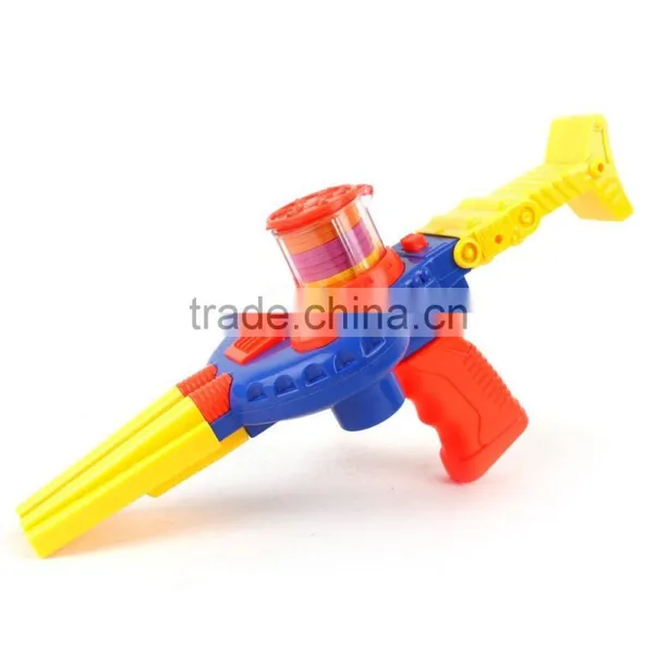 Air Soft Electric Round Bullets Toy Flying Saucer Guns MT900009 photo-4