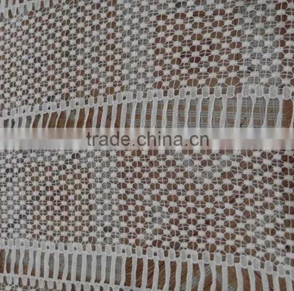 Fabric Lace/embroidery Milk Silk for Full Lace Water Soluble for Garment Gccessory photo-2