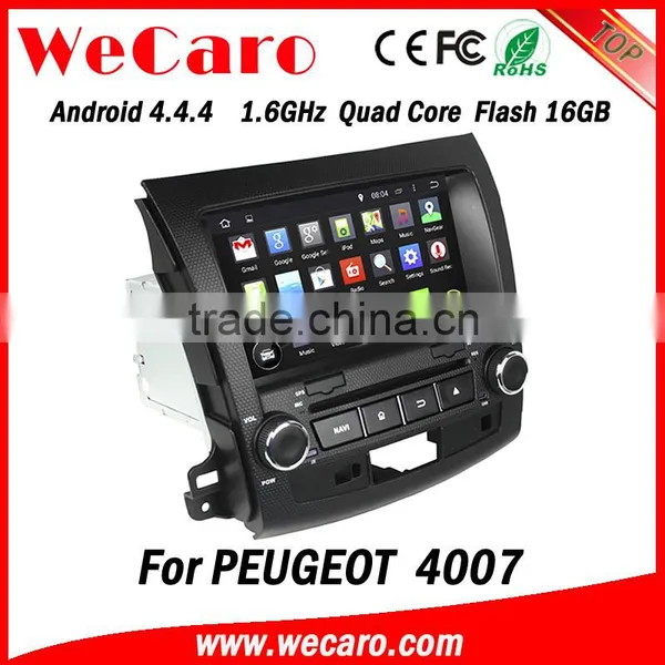 Wecaro WC-MO8063 Car Dvd Player for Peugeot 4007 Radio Android 4.4 3G Wifi Playstore photo-2