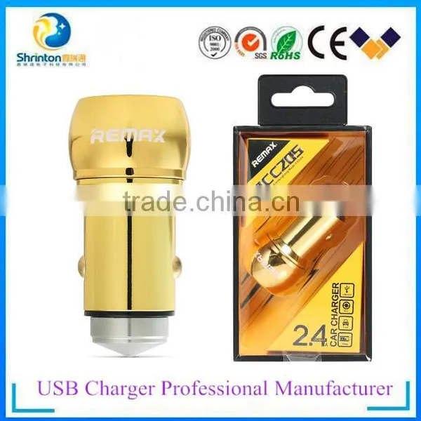 2 Usb Car Charger for Mobile Phone & Tablet High Power 5V1A 2.4A photo-3