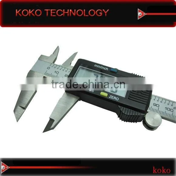High Precision Digital Caliper With Nib Style and Standard Jaws