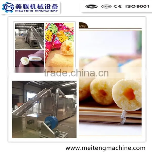 Automatic Stuffed Finger Core Filled Snack Food Production Equipment photo-6