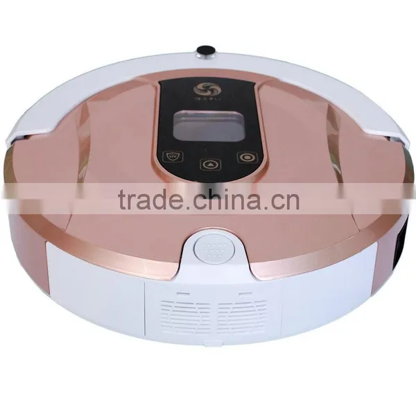 Rose Gold Housekeeping Auto Recharge Robot Vacuum Cleaner photo-3