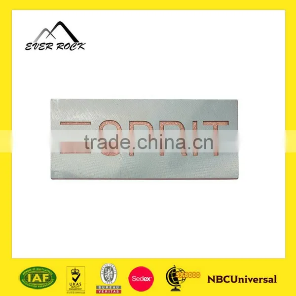 Rectangle Metal Label Handbag, Metal Labels Gold Color, U Buckle Bag Labels photo-2
