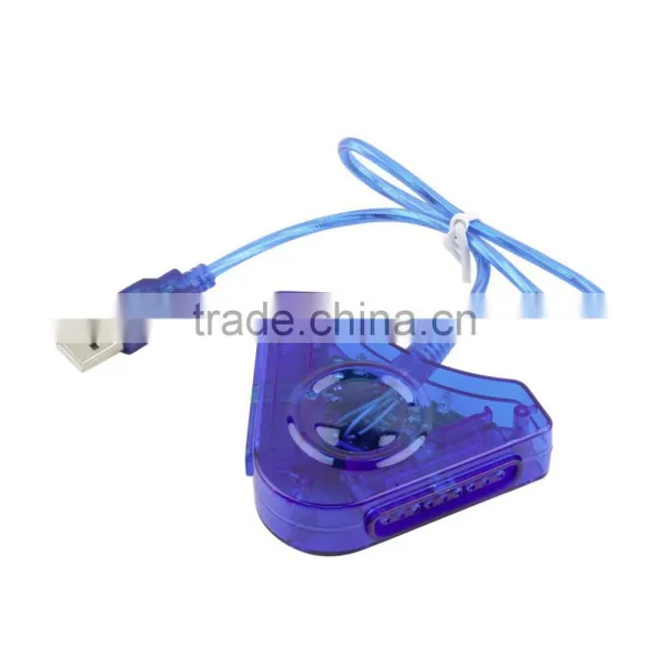 Joypad Game USB Dual Player Converter Adapter Cable For PS2 Attractive Dual Playstation 2 PC USB Game Controller Wholesale photo-2