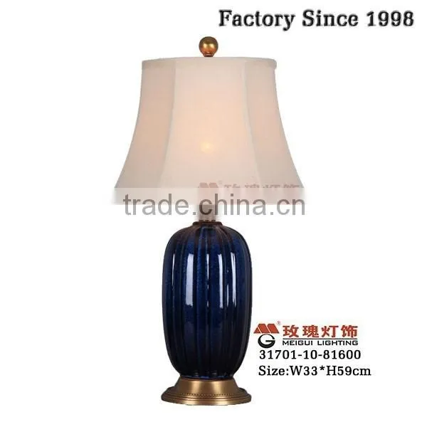 Ceramic Nightstand Lights With Copper photo-2