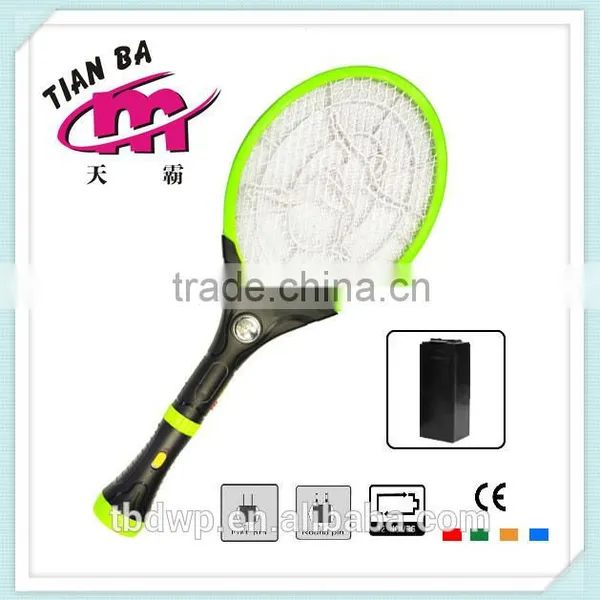 Dongyang TB-2015 Mosquito Swatter Factory 7 LED Light Torch Rechargeable Mosquito Swatter photo-3