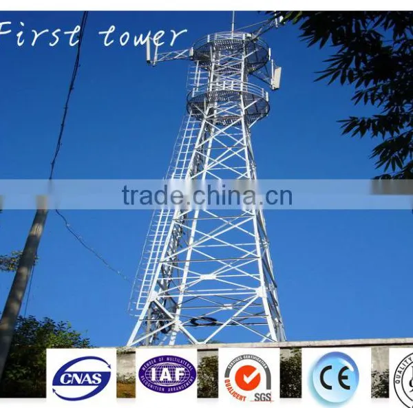 Microwave Gsm Antenna Mast and Communication Tower photo-3