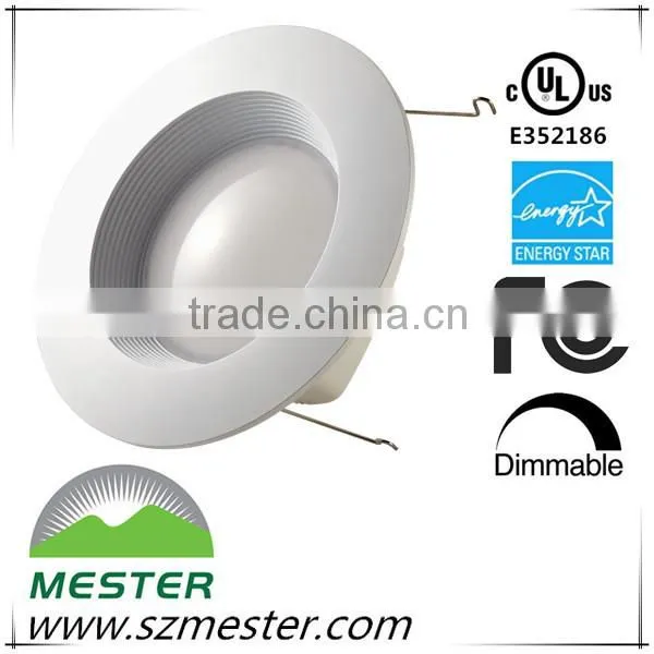 energy star approved 6 inch recessed lighting trim 1200lm 18W CRI 80,800lm 13W CRI 90 led downlights